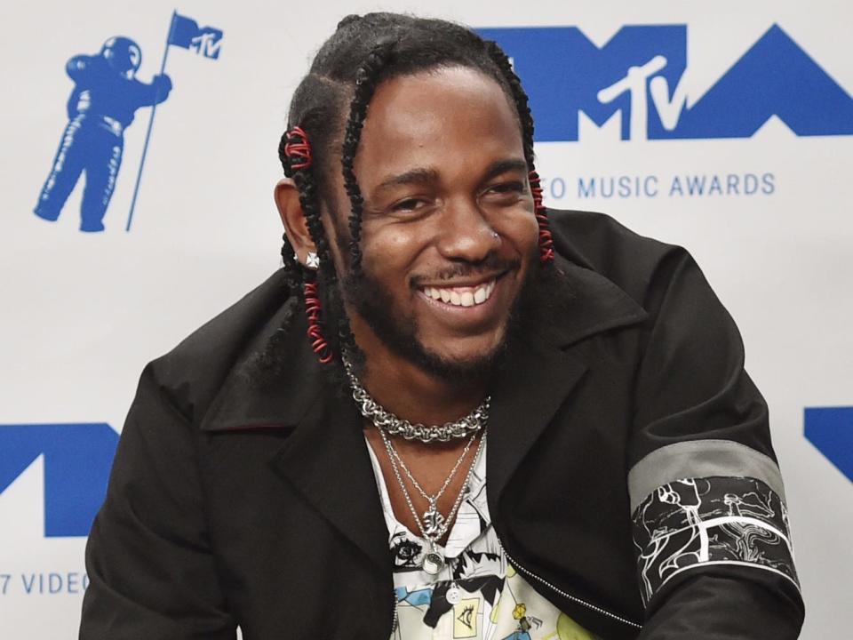 Kendrick Lamar at the 2017 MTV Video Music Awards.