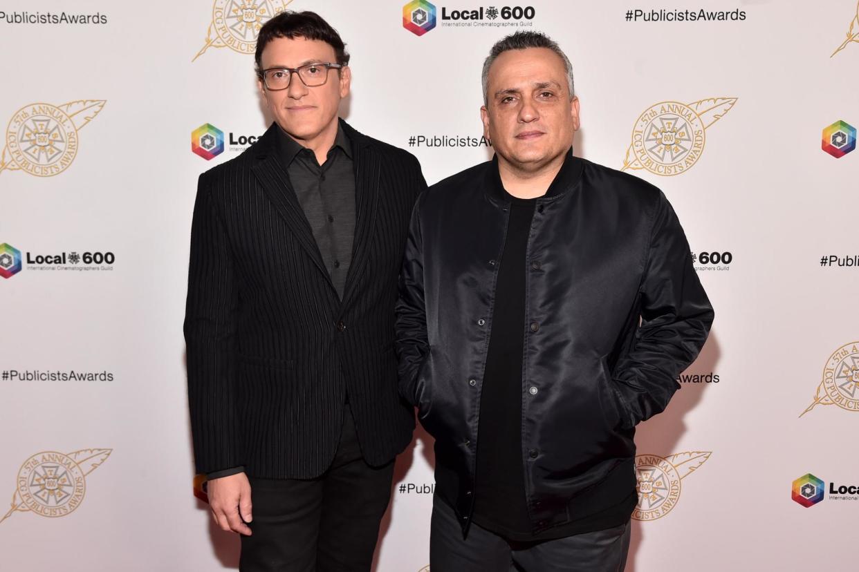 Anthony and Joe Russo on 7 February 2020 in Beverly Hills, California: Alberto E Rodriguez/Getty Images