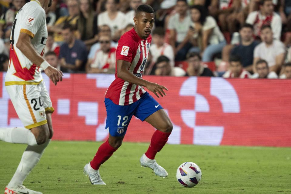 Atletico Madrid's Samuel Lino in LALIGA action. (PHOTO: LALIGA)