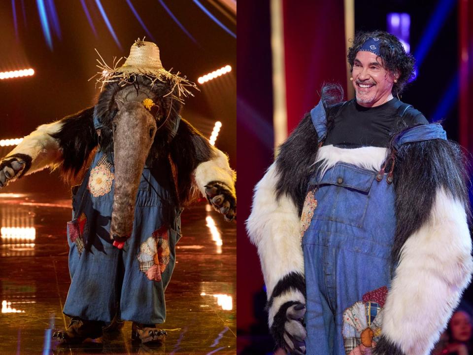 John Oates is revealed as Anteater.