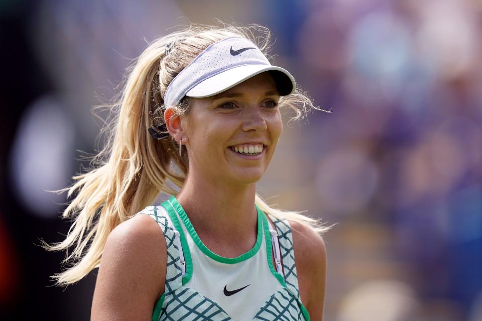 Katie Boulter is through to the US Open second round for the first time (John Walton/PA) (PA Wire)