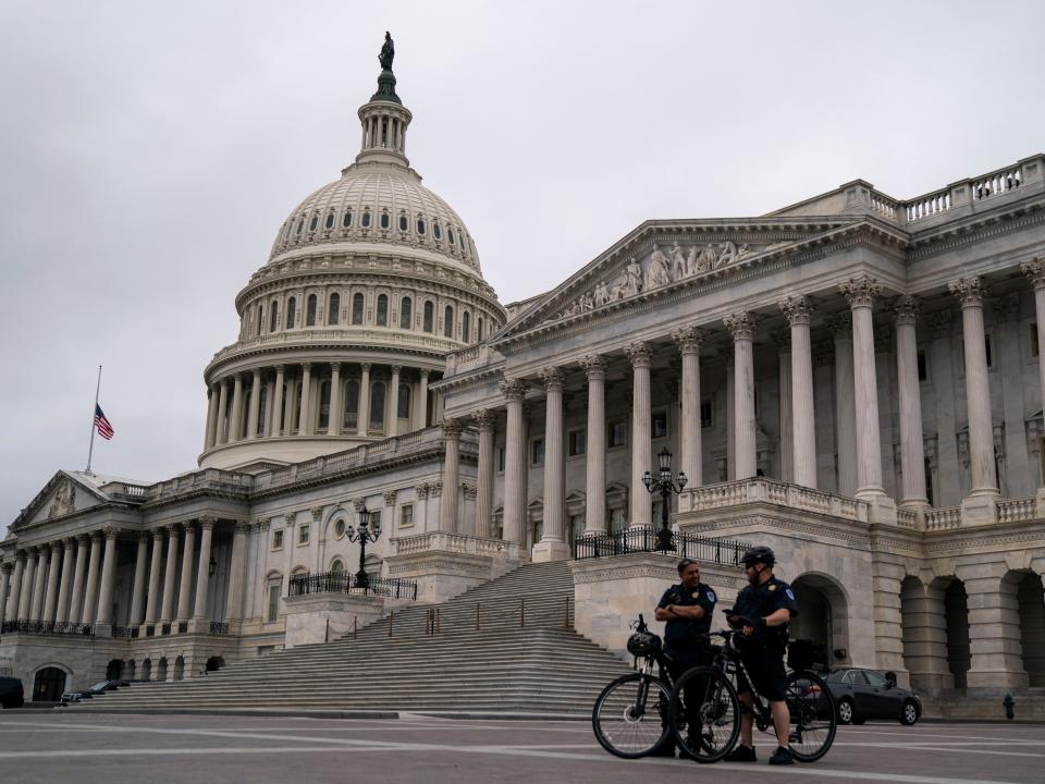 US Capitol in Washington DC.