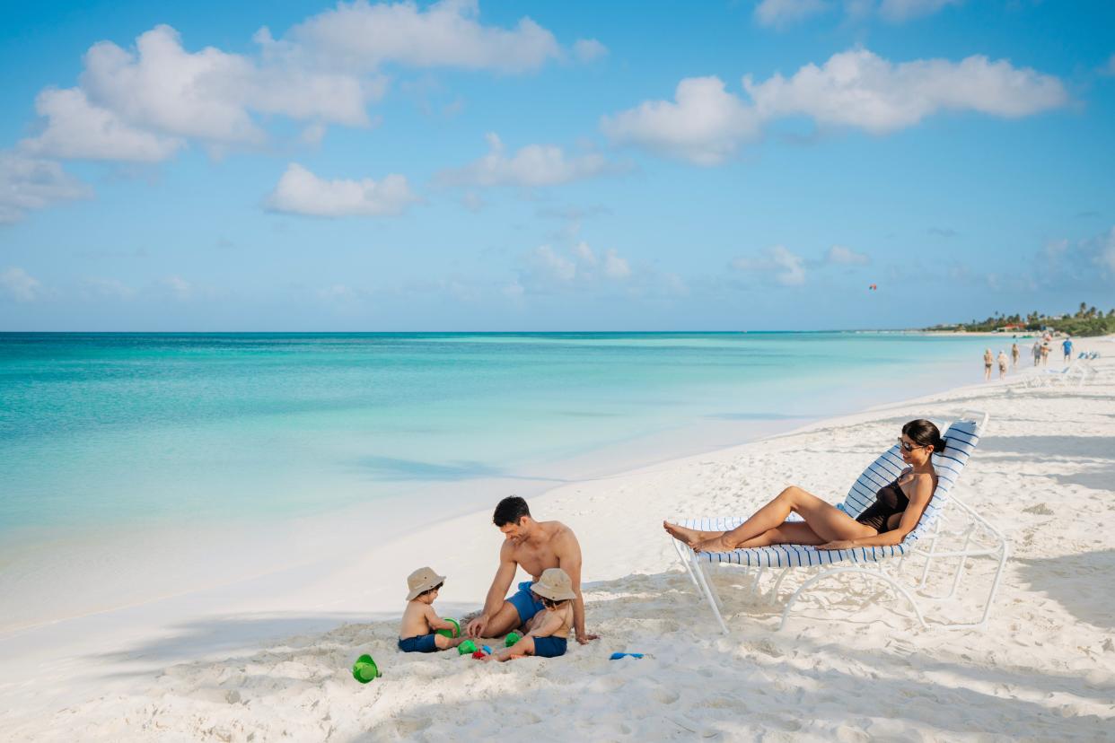 It’s all about family time at Aruba Marriott Resort.