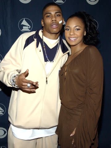 <p>KMazur/WireImage</p> Nelly and Ashanti at the 45th GRAMMY Award Nominations