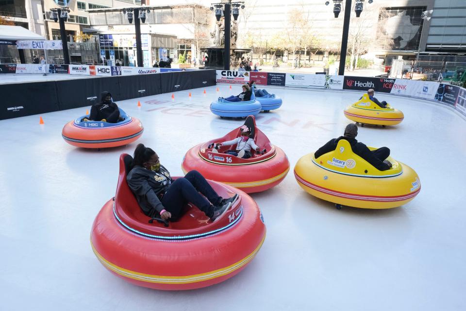 This weekend is your last chance to enjoy ice skating and bumper cars at the UC Health Ice Rink on Fountain Square.