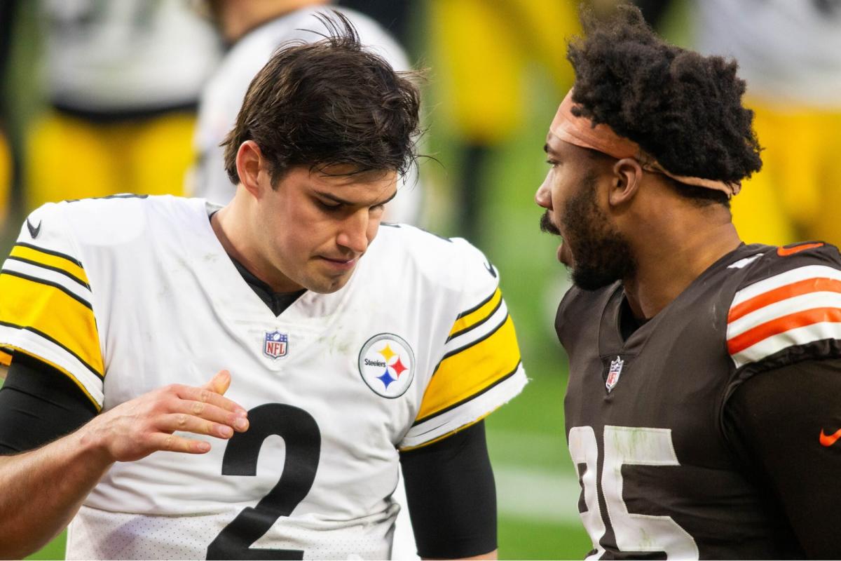 Steelers QB Rudolph fined $50,000 for brawl with Browns