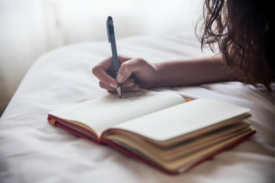 Journalling can help with anticipatory or ambiguous grief. (Getty Images)