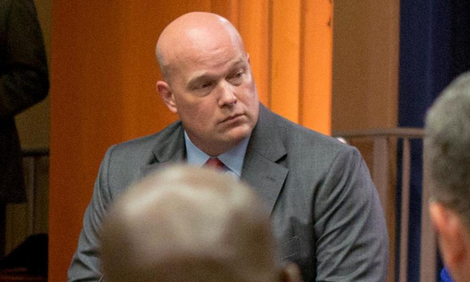 Matthew Whitaker was appointed acting attorney general after Donald Trump fired Jeff Sessions.
