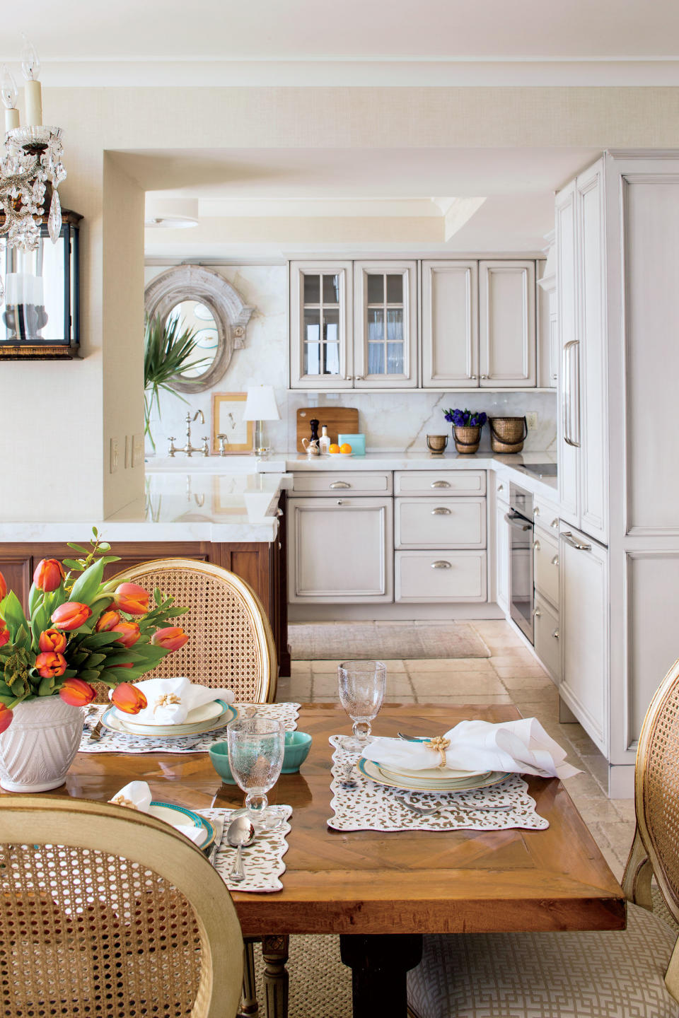 Coastal Open Kitchen