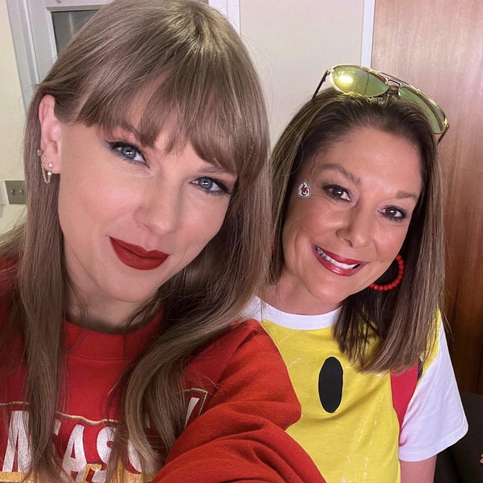 Taylor Swift and Randi Mahomes, 2023