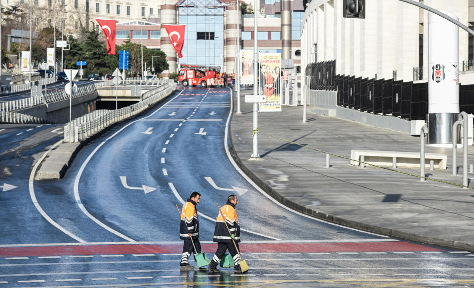 Explosion outside soccer stadium in Istanbul