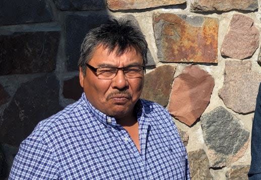 Fred Sangris, the chief of N'Dilo, said there are more wolf sightings in the Yellowknife area because the animals lost their homes in this past summer's wildfires.