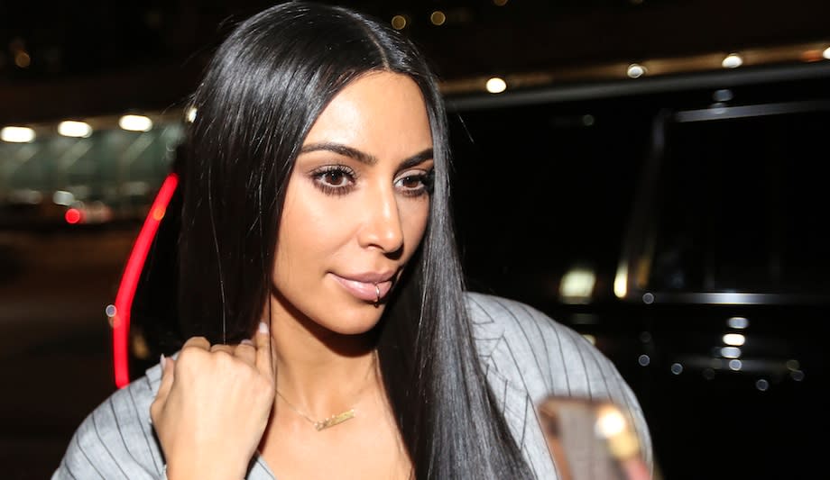 Kim Kardashian debuted a new, way shorter haircut