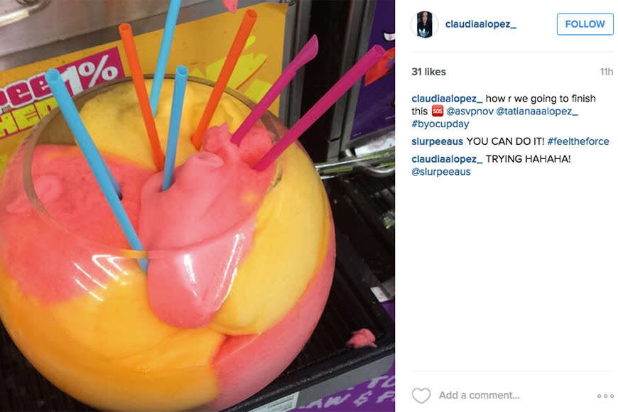 14 Most Hilarious Slurpee BYO Cup Day snaps