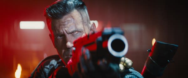 Cable (Josh Brolin) in Deadpool 2. Credit: Twentieth Century Fox