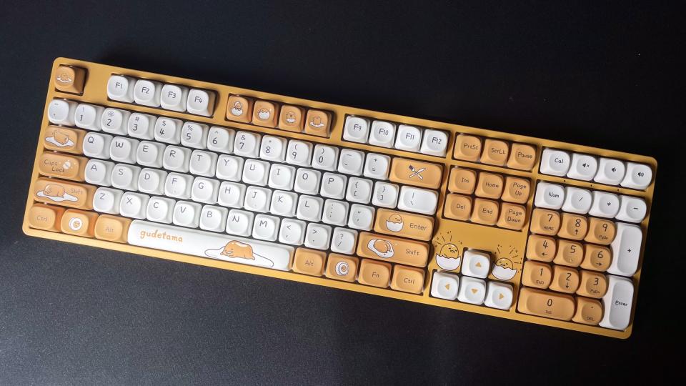Akko 5108 Gudetama Special Edition mechanical keyboard design
