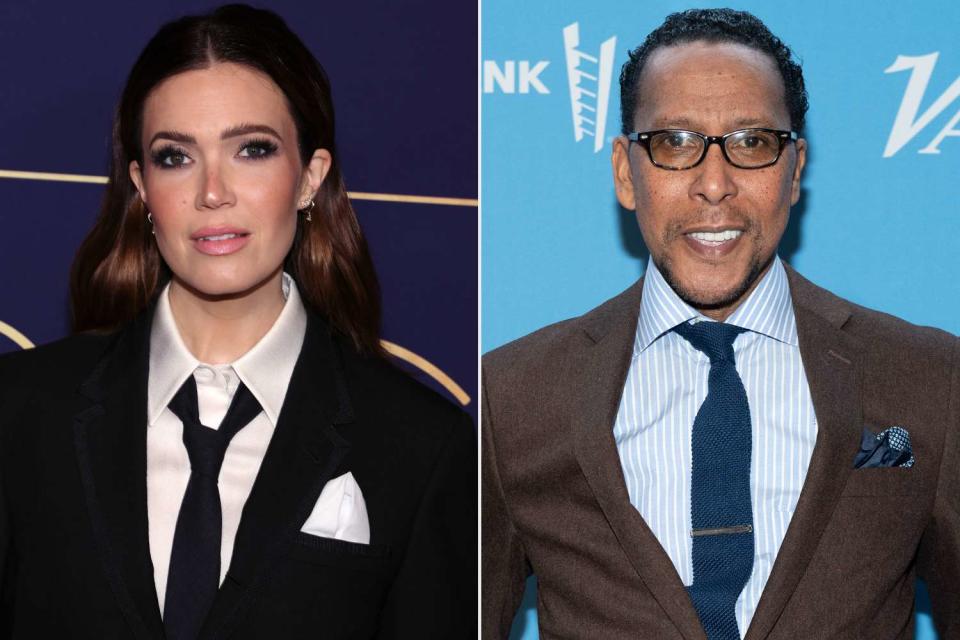 <p>David Livingston/Getty, Noam Galai/Getty</p> Mandy Moore and Ron Cephas Jones