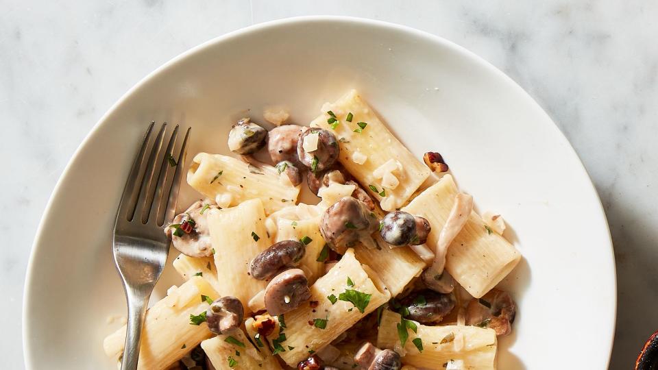 creamy mushroom pasta