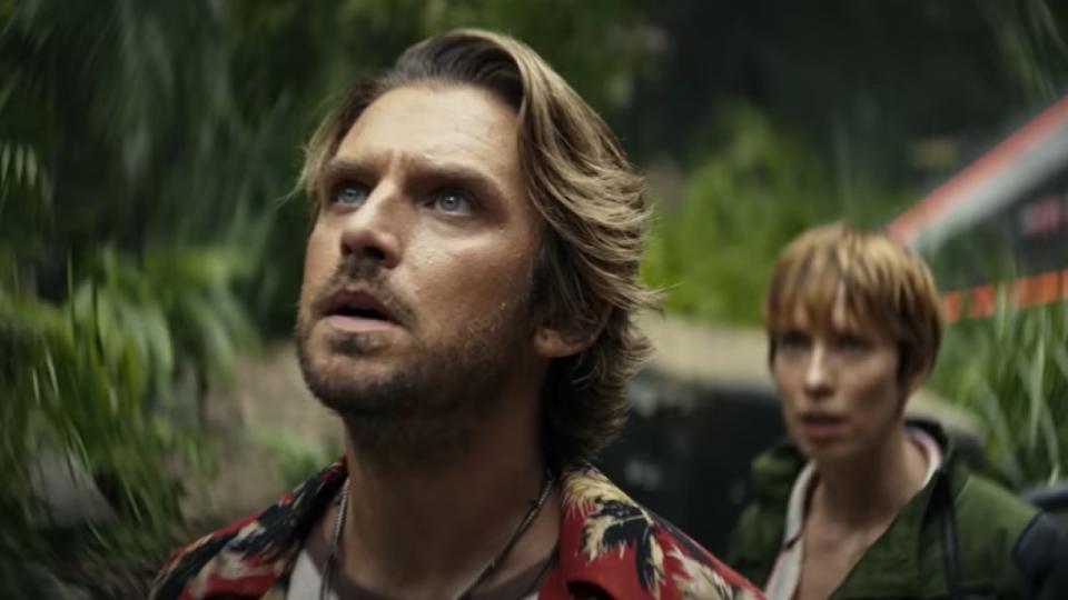 Dan Stevens in Godzilla x Kong: The New Empire.