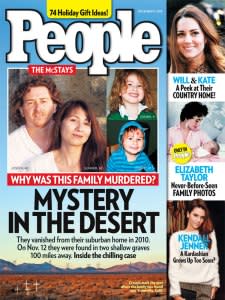 A 2013 PEOPLE cover story on the McStay family