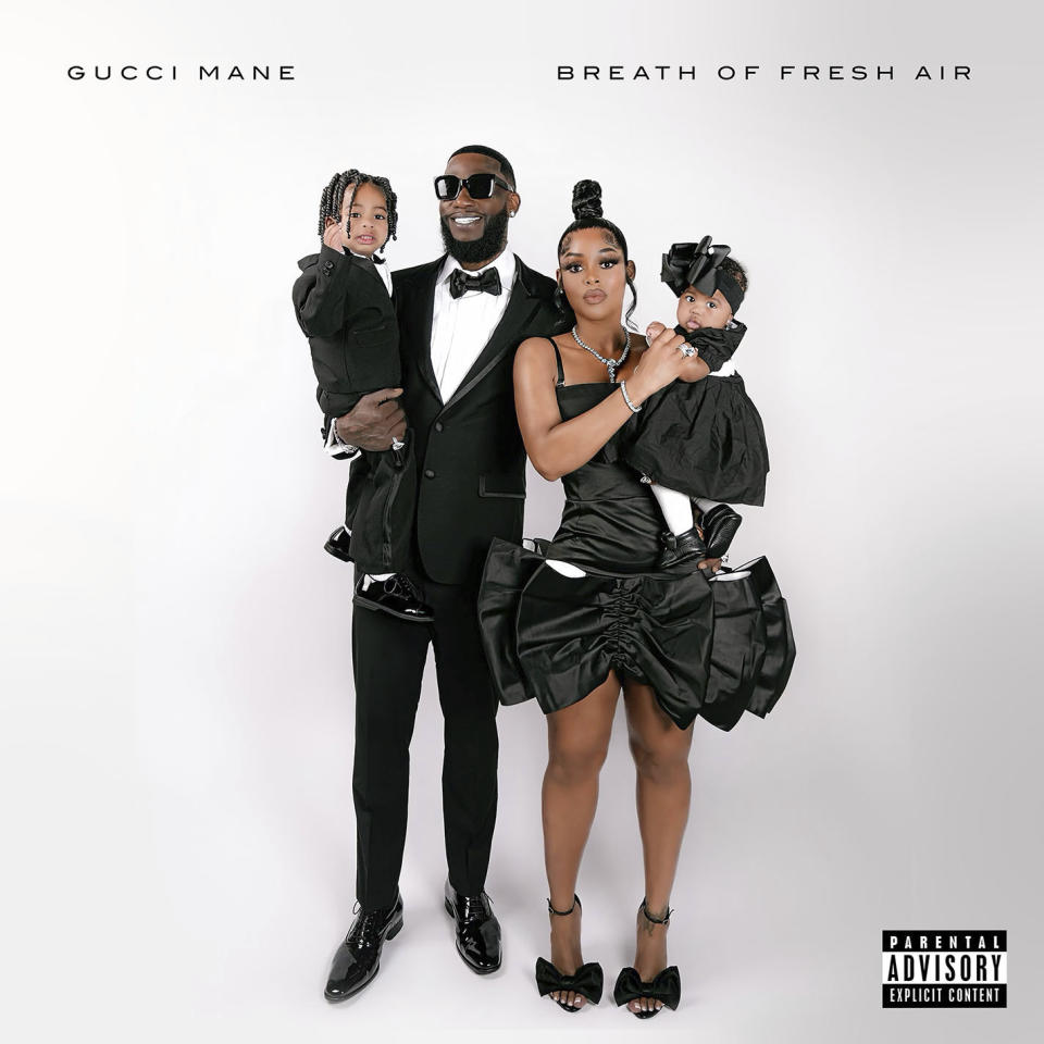 This cover image released by Global Music/Atlantic shows "Breath of Fresh Air" by Gucci Mane. (Global Music/Atlantic via AP)