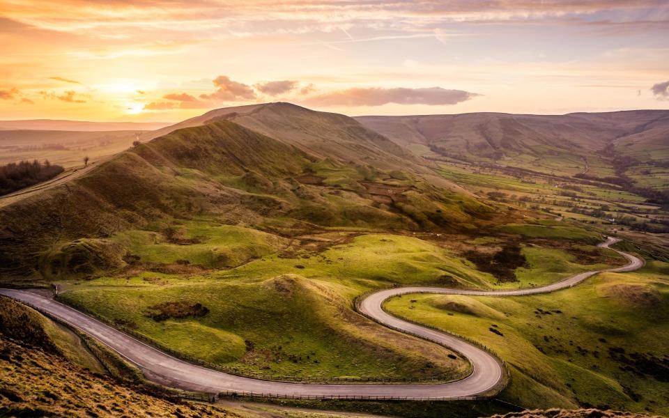 it’s a steep climb to the ridge of Mam Tor, Derbyshire’s ‘mother hill’  - Getty