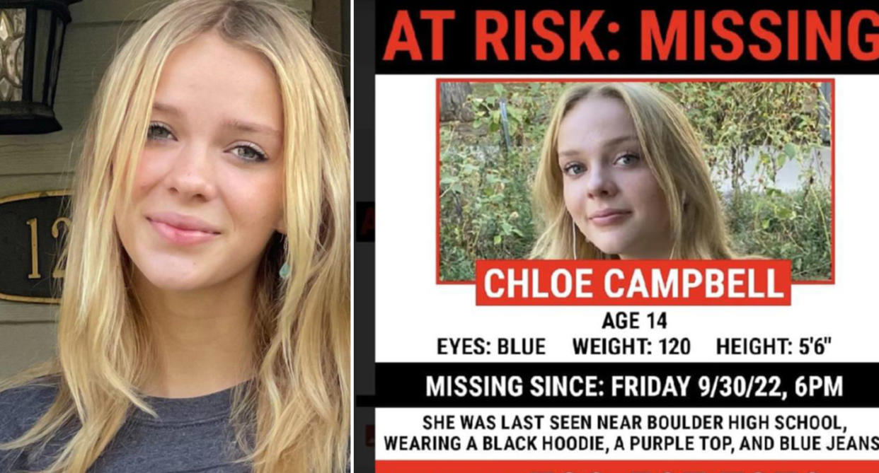 Missing teen Chloe Campbell