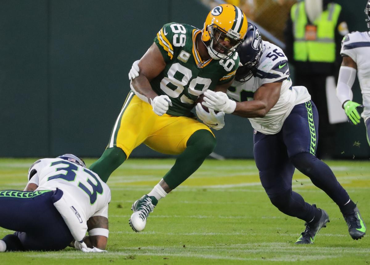 Reports: Green Bay Packer tight end, Tonyan, signs with NFC North rival