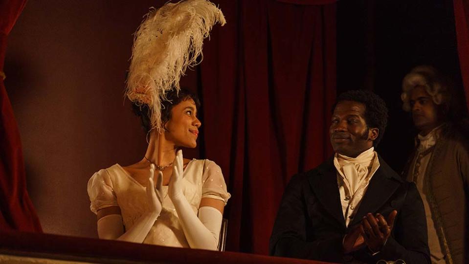 Zawe Ashton as Julia Thistlewaite and Ṣọpẹ́ Dìrísù as Jeremy Malcolm