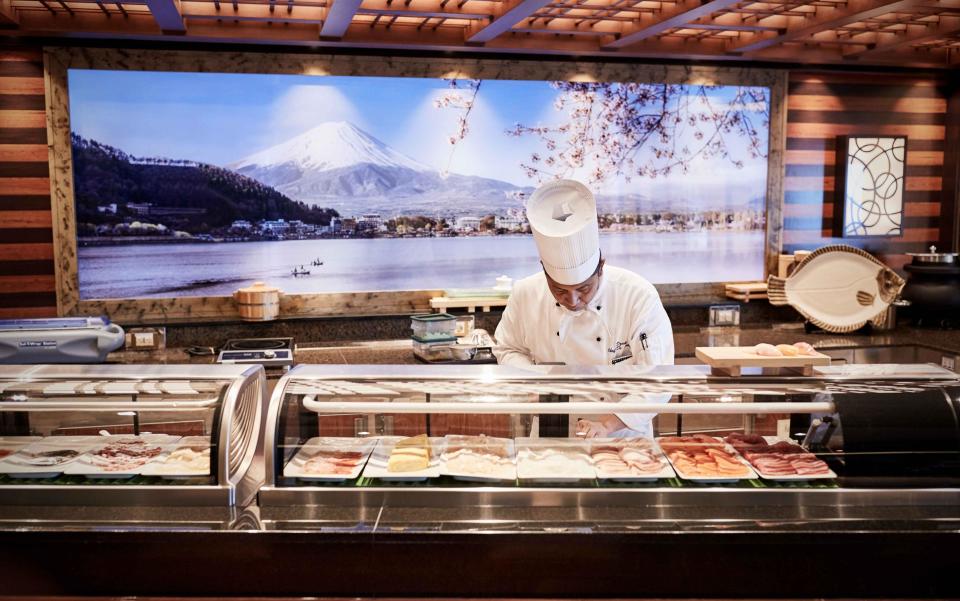 Kai Sushi on board Diamond Princess - Princess Cruises