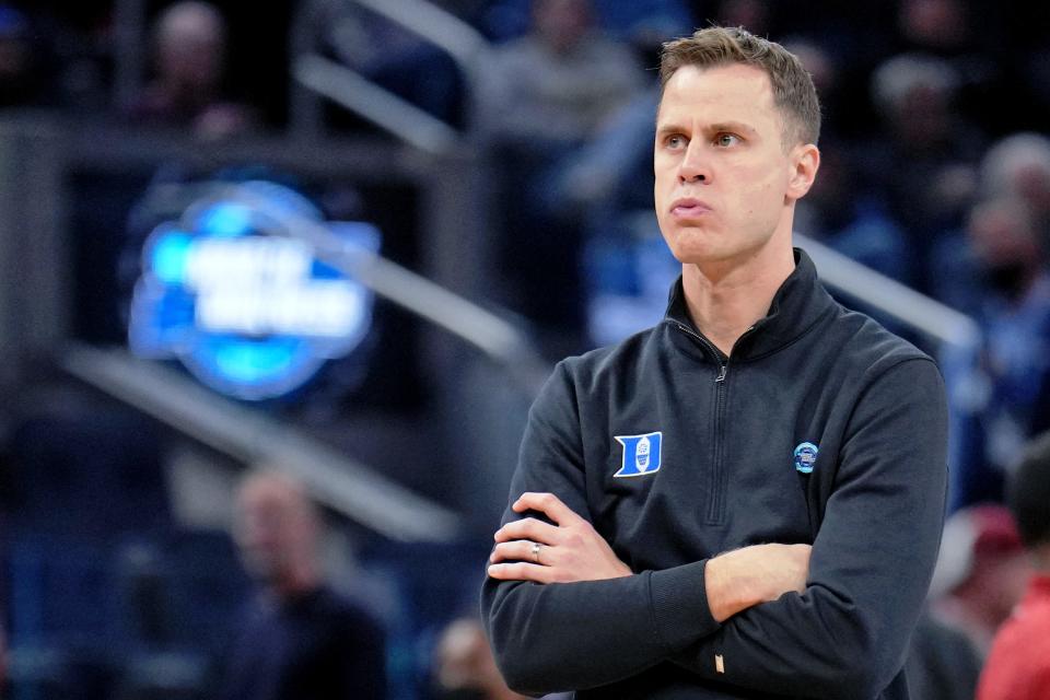 Duke coach Jon Scheyer has the Blue Devils playing their best ball at exactly the right time.