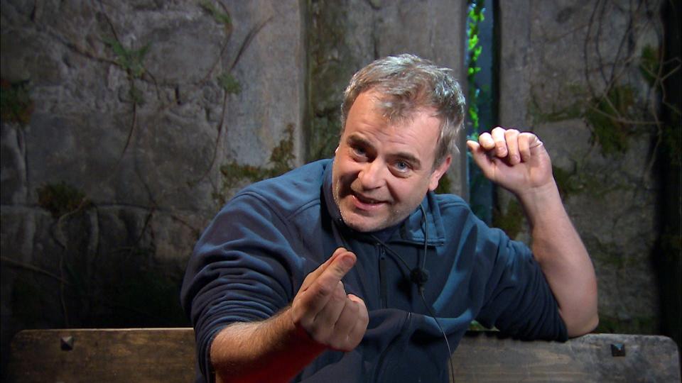 Simon Gregson smuggled salt and pepper into I'm A Celebrity. (ITV/Shutterstock)