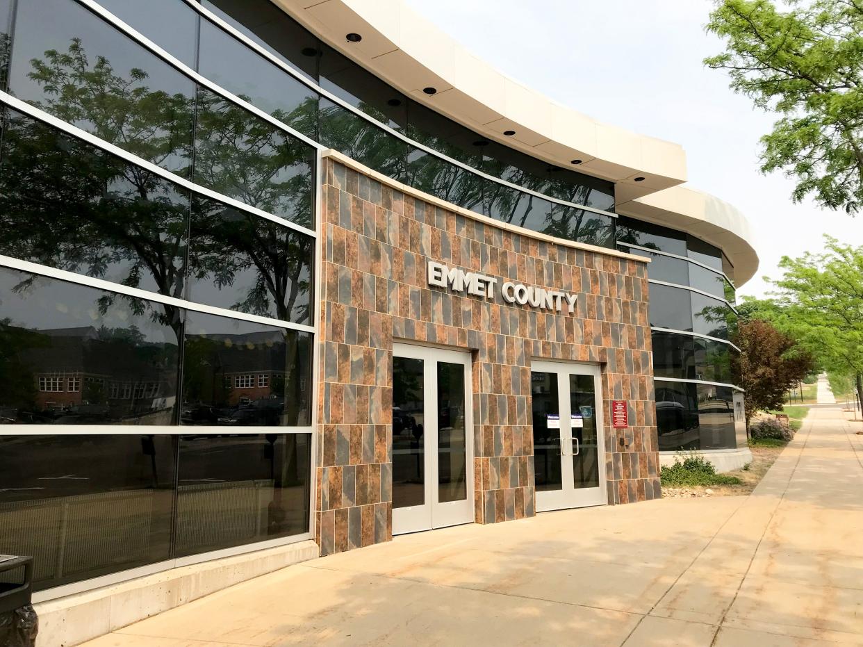 The Emmet County building is located at 200 Division St. in Petoskey.