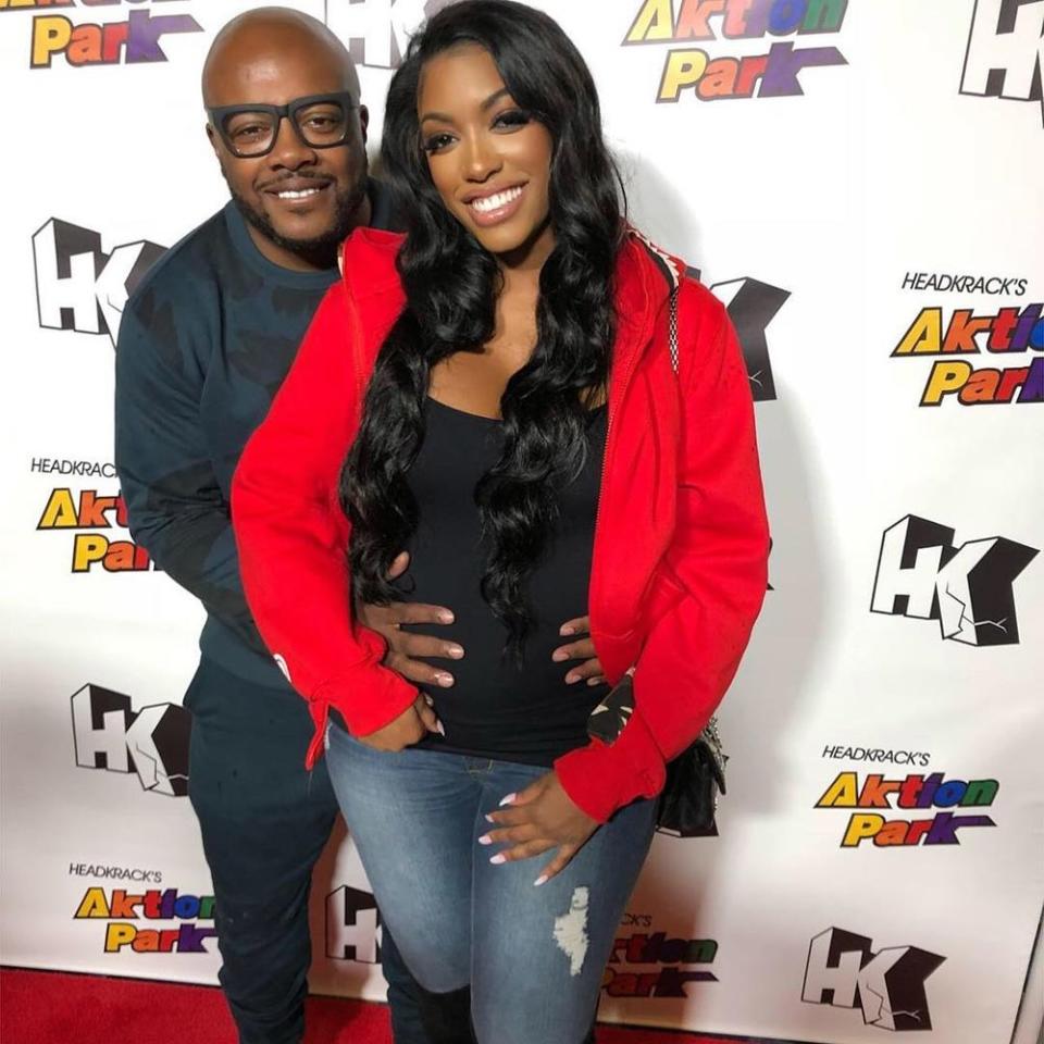 Dennis McKinley and Porsha Williams