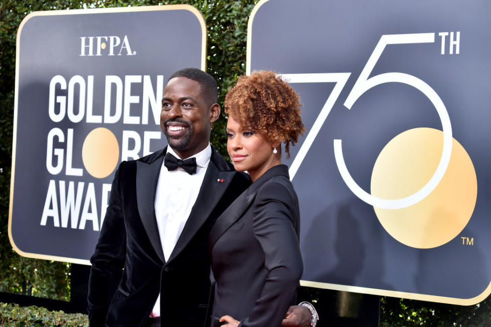 Sterling K. Brown and Ryan Michelle Bathe