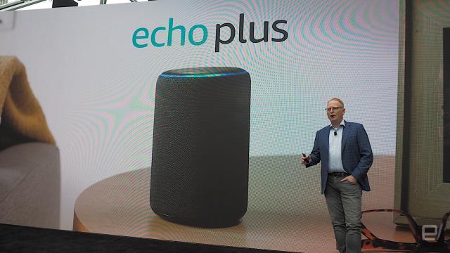 s new Echo Plus has a better speaker and temperature sensor
