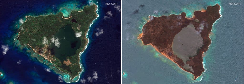 OCE-GEN TONGA-ERUPCIÓN-AUSTRALIA (AP)