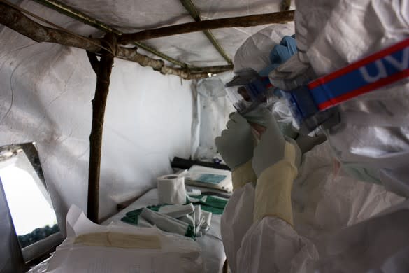 Un premier cas d’Ebola importé a été diagnostiqué au Nigéria. ©MSF