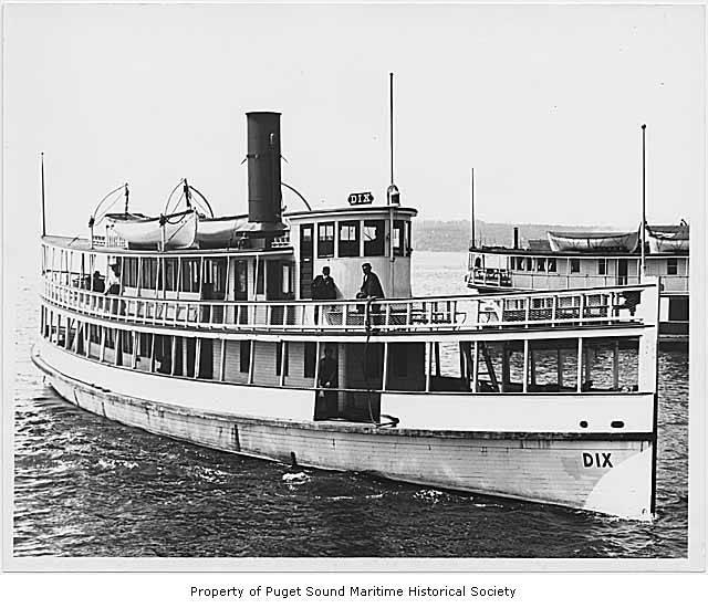 SS Dix / Credit: Courtesy of Puget Sound Maritime Historical Society