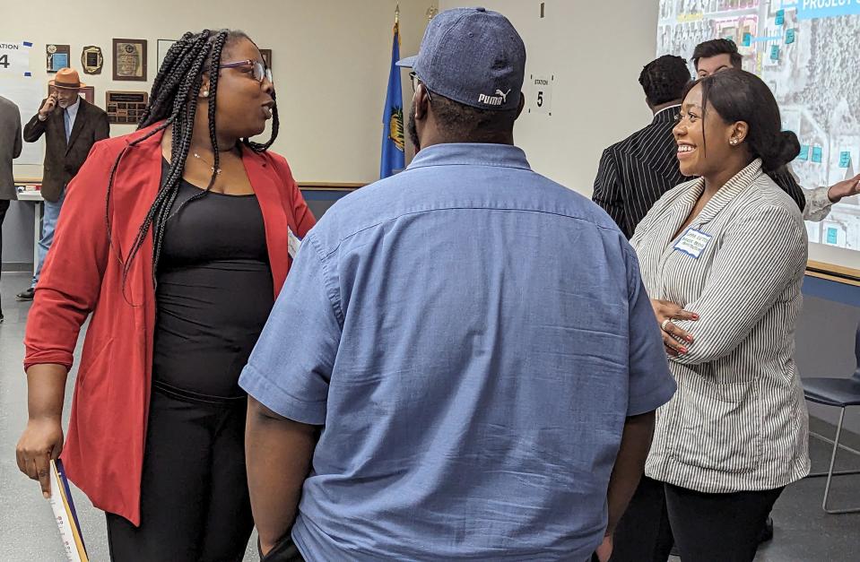 Design architects and community leaders met this past Thursday with residents of northeast Oklahoma City to share information and gather feedback on the upcoming Clara Luper Civil Rights Center as plans enter the early design phase.