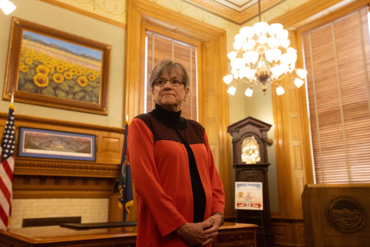 New polling on approval and disapproval of governors shows Kansas Gov. Laura Kelly as the eighth-most popular governor in the country and the second most popular Democratic governor.