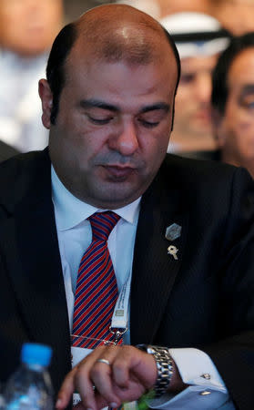 Egypt's Minister of Supply Khaled Hanafi attends the Egypt Economic Development Conference (EEDC) in Sharm el-Sheikh, in the South Sinai governorate, south of Cairo, Egypt March 14, 2015 Picture taken March 14, 2015. REUTERS/Amr Abdallah Dalsh