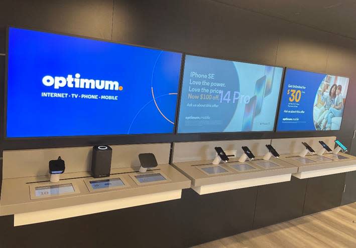 Inside Optimum’s new store in Plainview.