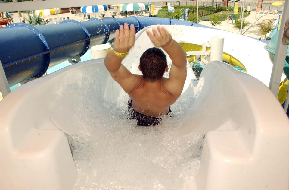 Plainfield's Splash Island aquatic park features three 30-foot tall water slides, a lazy river, leisure pool and a six-lane lap pool.