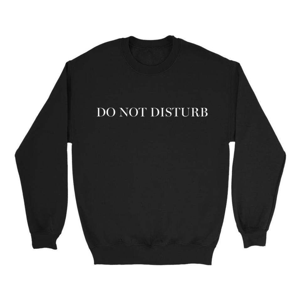 40) Do Not Disturb Sweatshirt