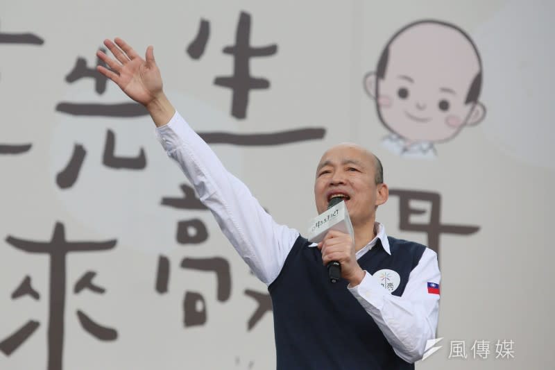 20220102-前高雄市市長韓國瑜2日舉行新書見面會。（柯承惠攝）