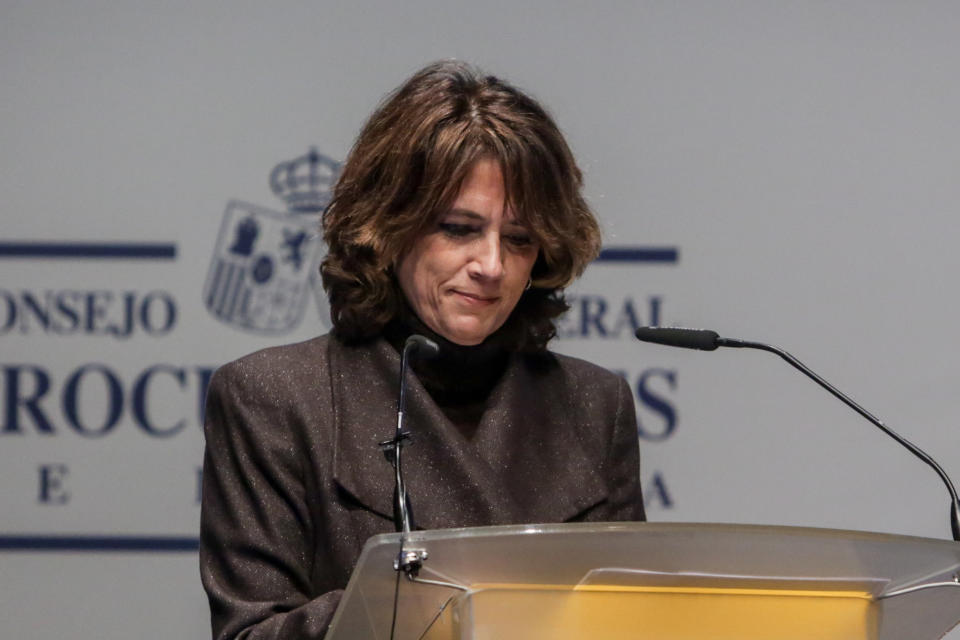 Dolores Delgado (Photo by Ricardo Rubio/Europa Press via Getty Images)