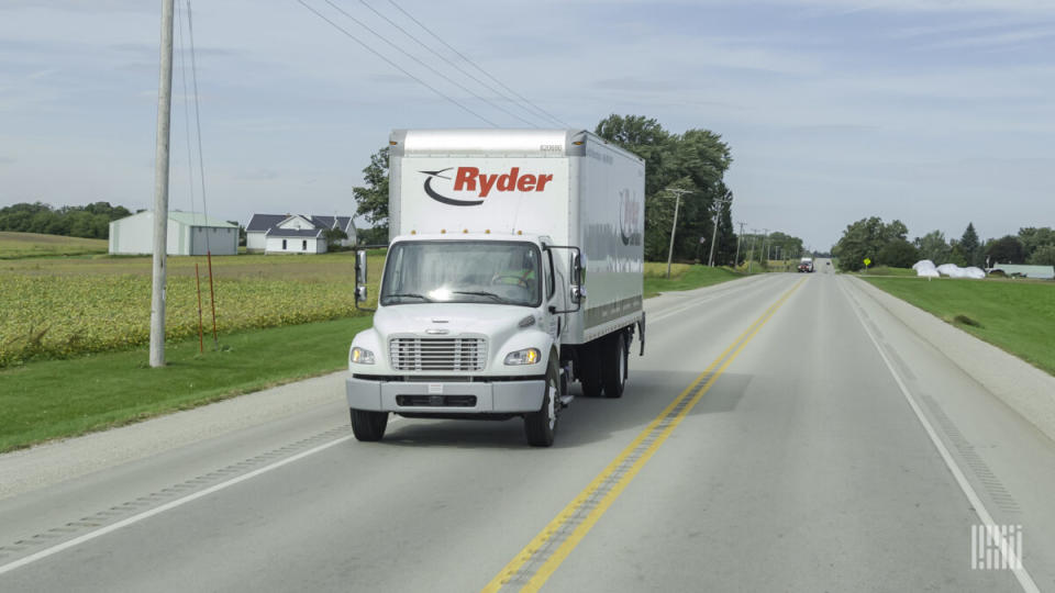 Ryder System Inc. has leased a 234,475-square-foot industrial space in Haltom City, Texas. (Photo: Jim Allen/FreightWaves)