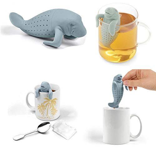 15) Genuine Fred & Friends Manatea Tea Infuser