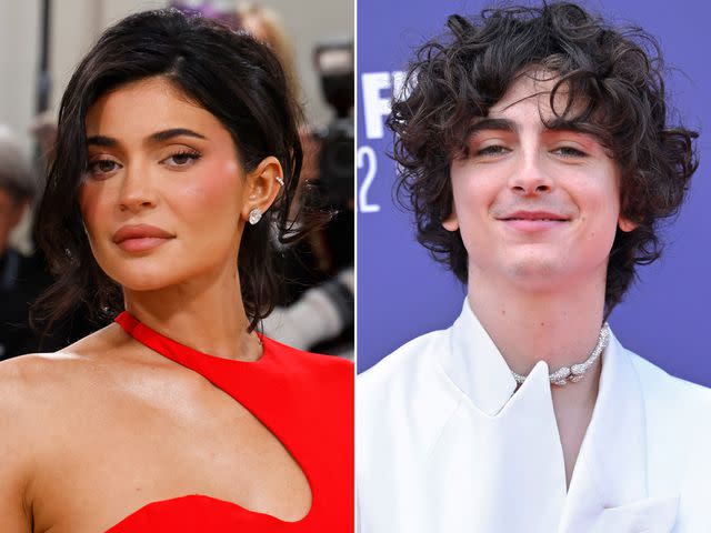 <p>Taylor Hill/Getty ; Karwai Tang/WireImage</p> Kylie Jenner and Timothee Chalamet